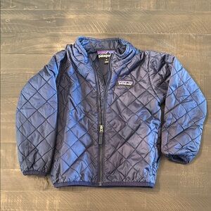 Patagonia Kids Quilted Jacket - Blue